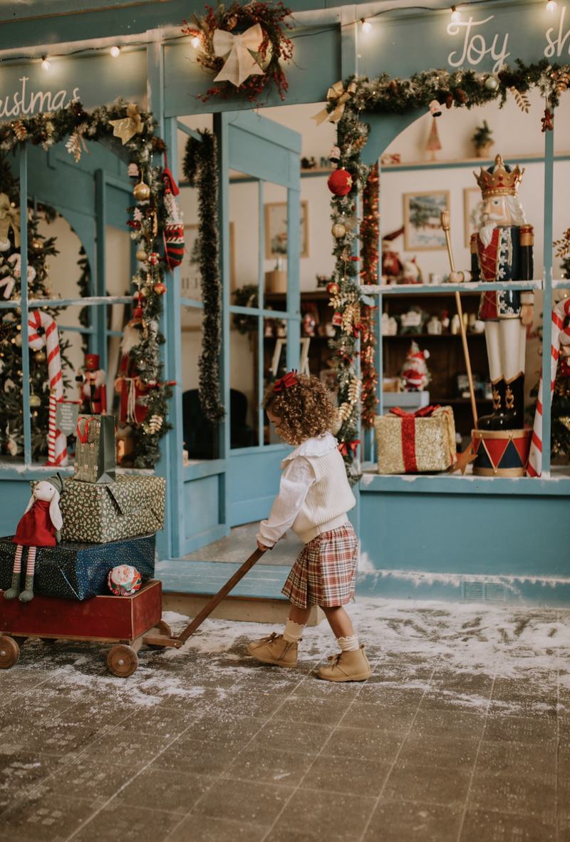 Toyshop Christmas — sesión en el estudio